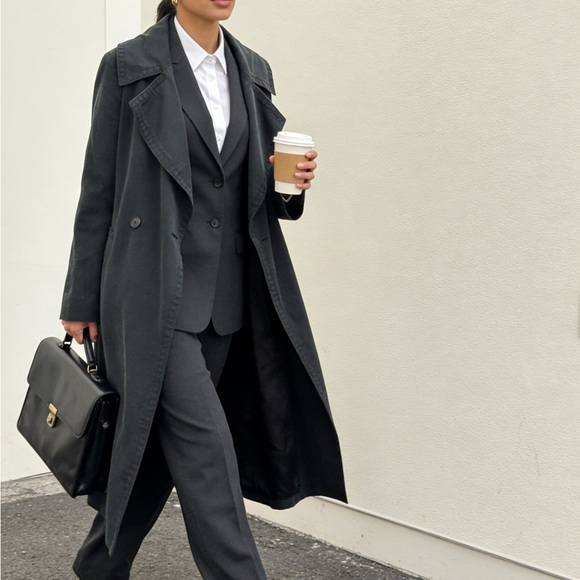 Club Monaco Jackets & Blazers - Club Monaco Women's Black Coat